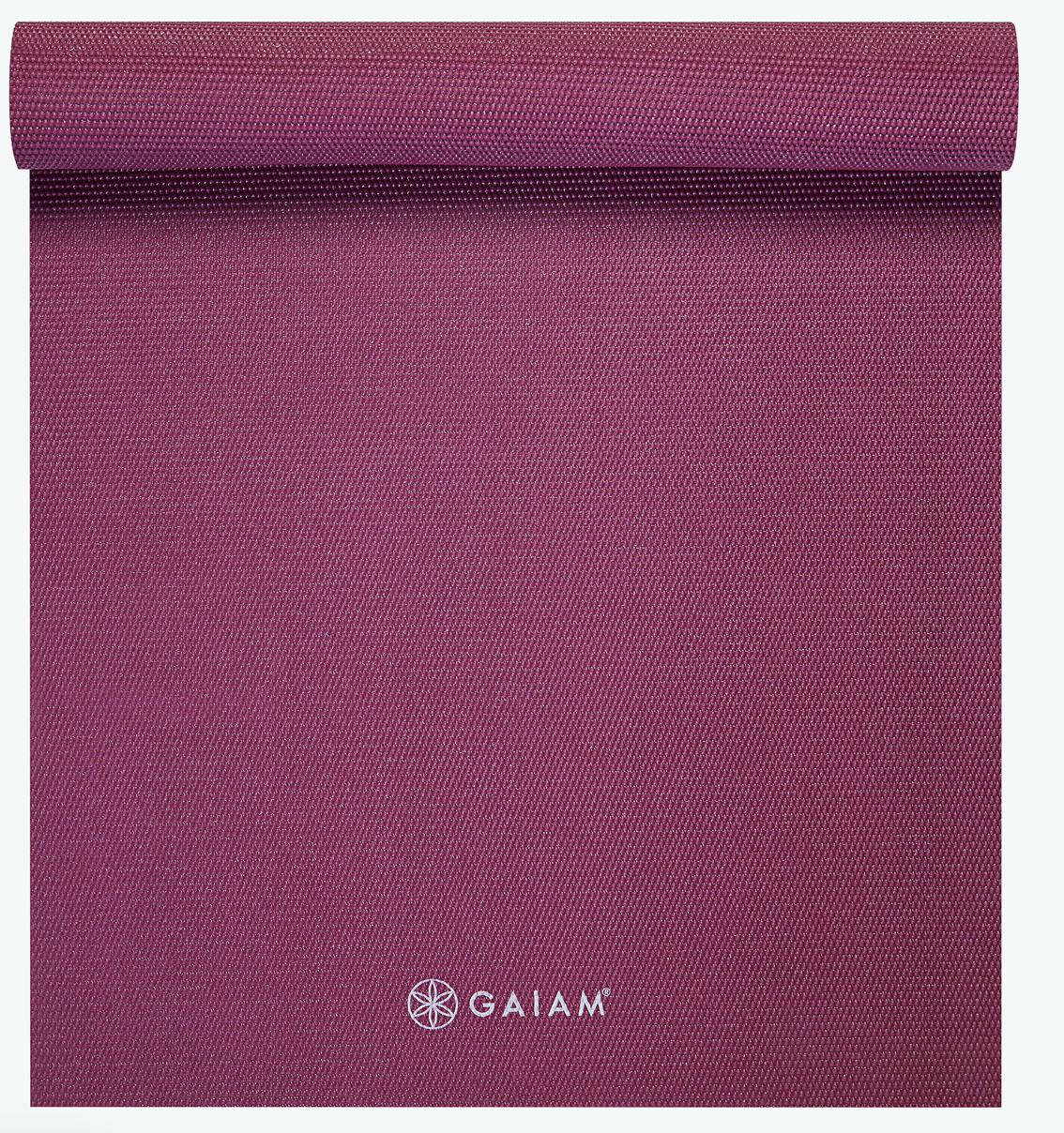 CLASSIC SOLID COLOR YOGA MATS (5MM) - Mulberry